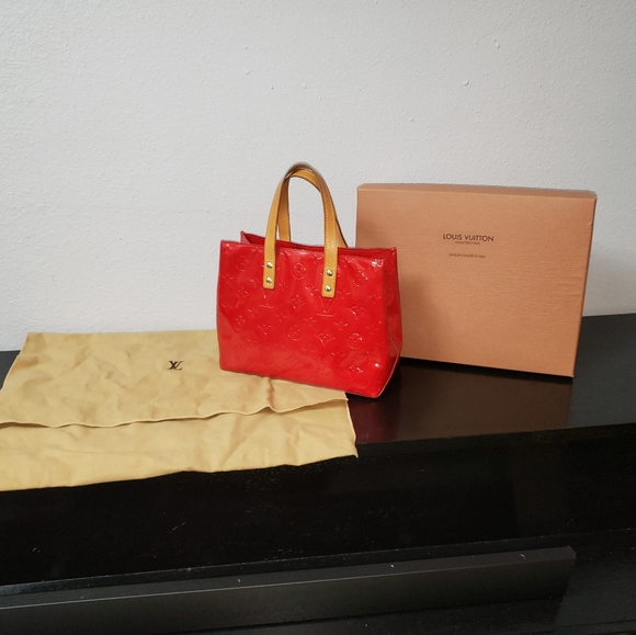 LV Vernis Rouge patent bag, red - Picture 2 of 8